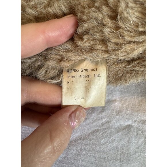 Vintage Koala Teddy Bear Plush Stuffed Animal 1983 Brown Graphics International - Picture 2 of 4